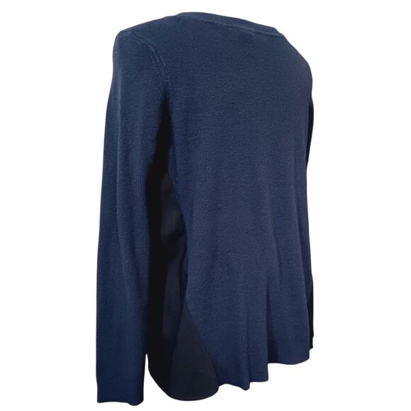 INC Retro Top Blouse Small Ribbons Grommets Laced Y2K Style Comfort Work School - Picture 8 of 8